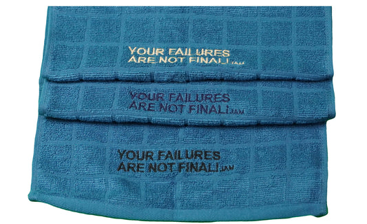 Sweat Towels ~ "Your Failures Are Not Final "