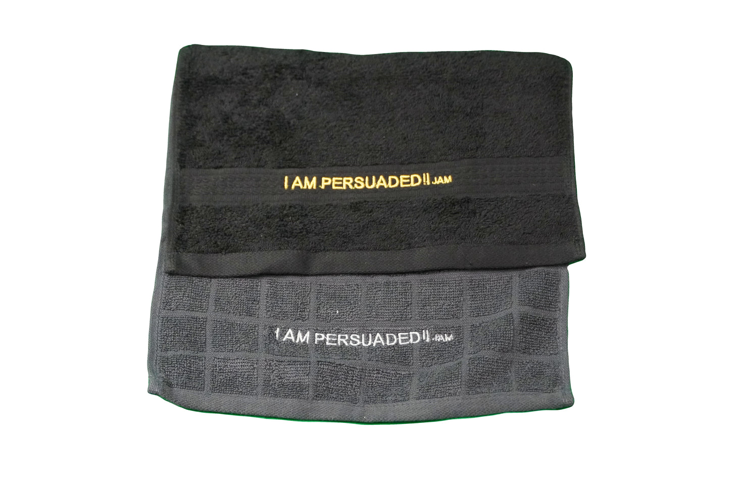 Sweat Towels ~ "I AM PERSUADED"