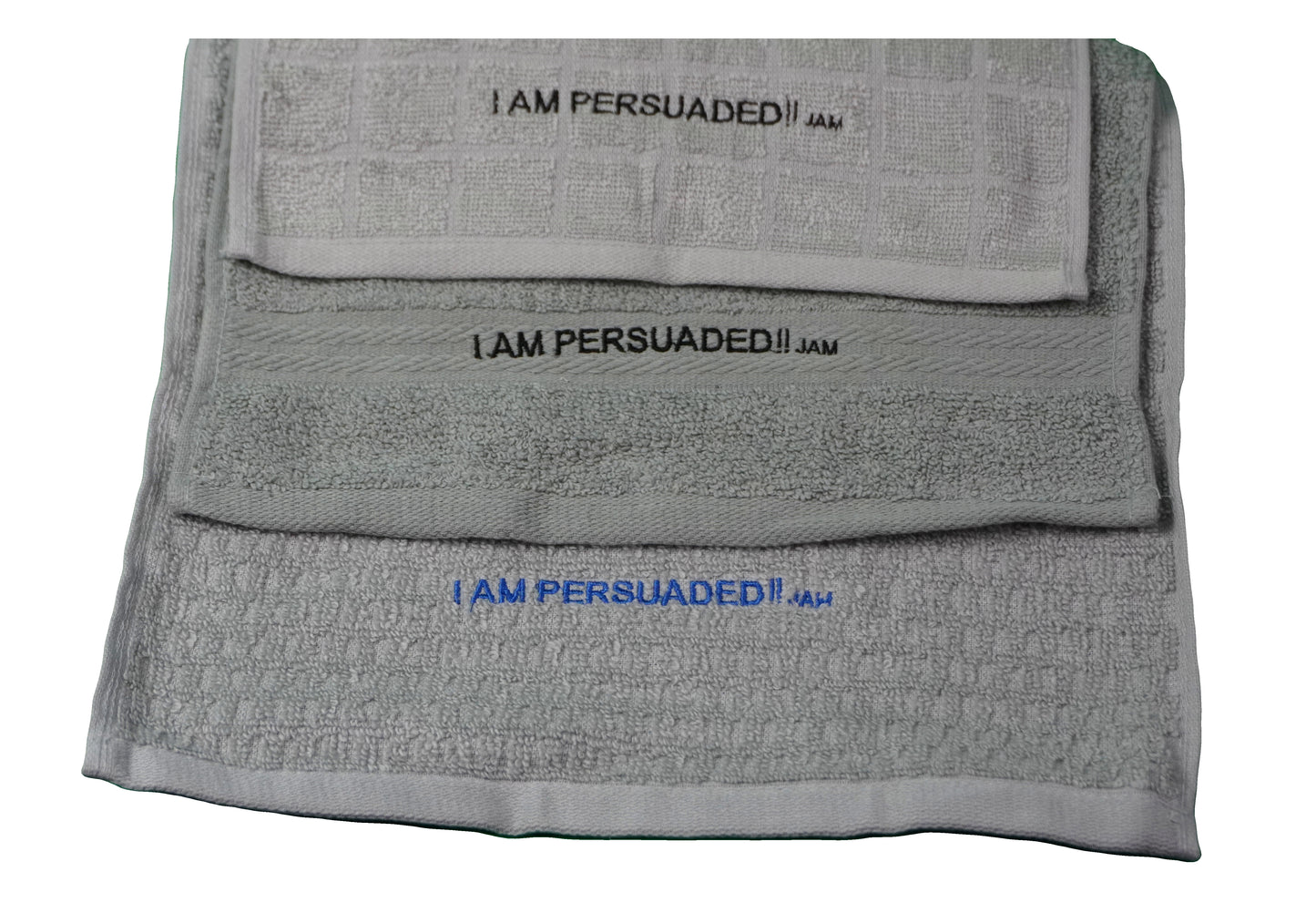 Sweat Towels ~ "I AM PERSUADED"