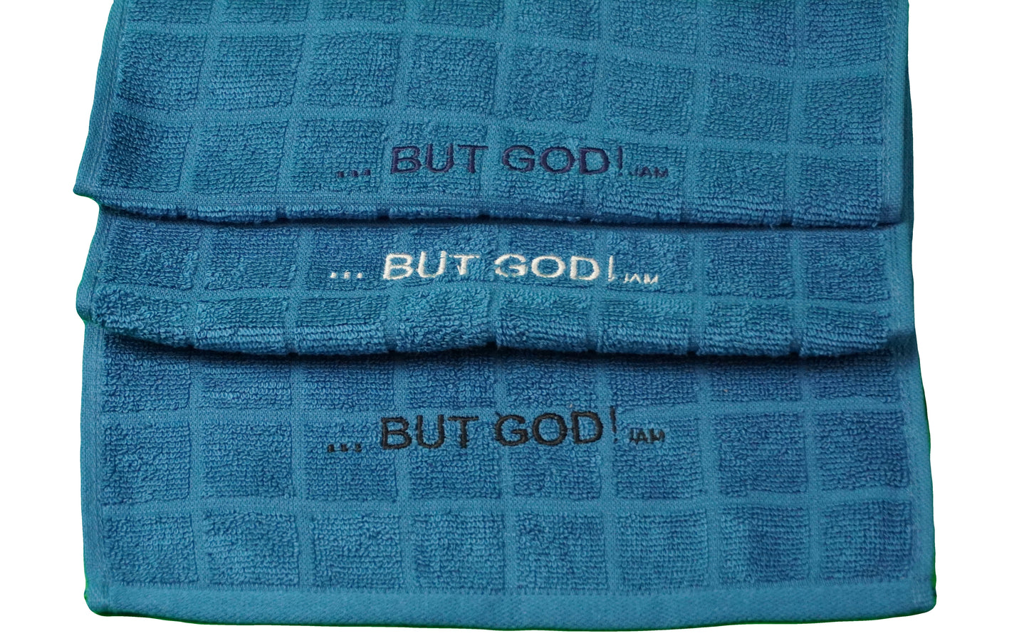 Sweat Towels   ~   " . . . BUT GOD! "