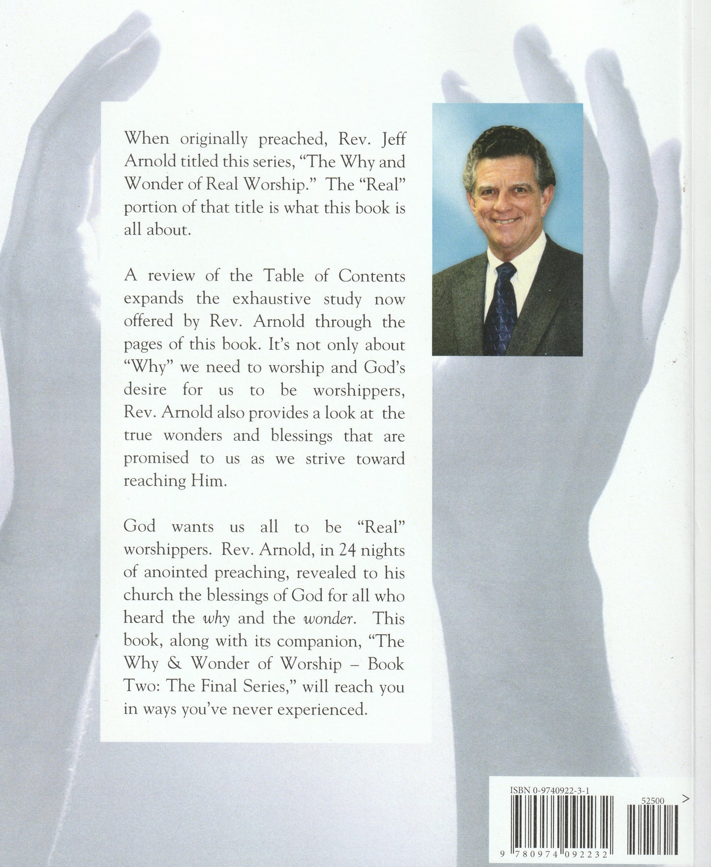 The Why & Wonder of Worship - Complete Set - Book One & Book Two (The Final Series) - SALE  $39.00