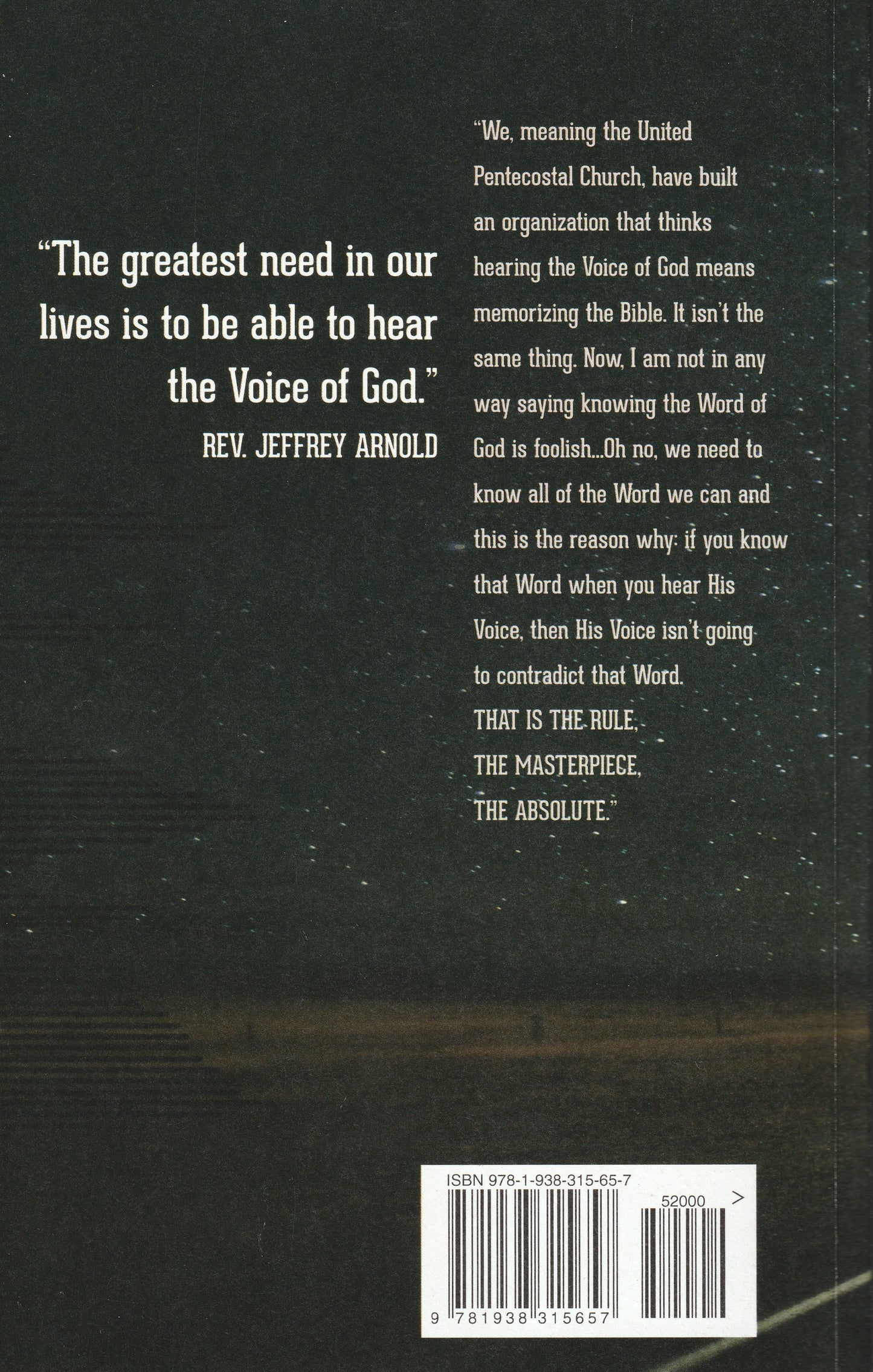 Hearing The Voice Of God  (Book $20 - 346 Pages)